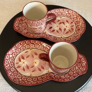 Temp-Tations Luncheon Set Like New